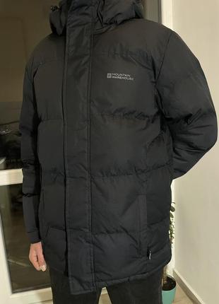 Зимняя мужская куртка, пуховик mountain warehouse