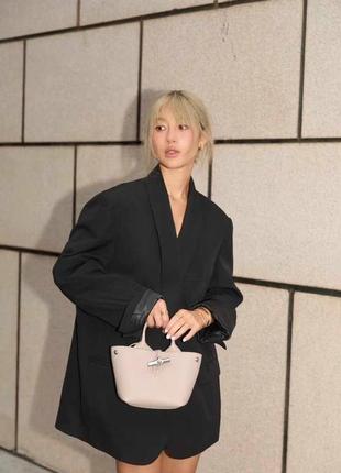 Кожаная сумка longchamp le roseau оригинал☺️