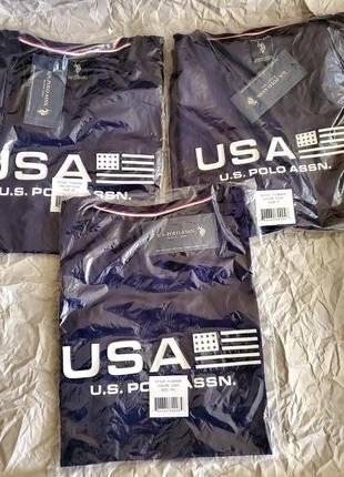 Чоловіча футболка u.s. polo assn. usa embossed print jersey5 фото