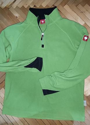 Стильная фирменная флисовая кофта реглан.engelbert strauss.унисекс.м-л