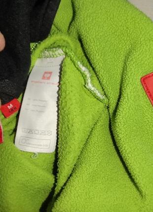 Стильная фирменная флисовая кофта реглан.engelbert strauss.унисекс.м-л