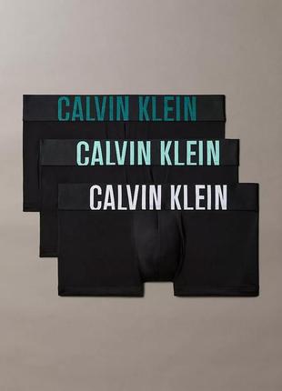 – 40% | оригинальные боксеры из микрофибры calvin klein intense power micro набор 3-pack trunk