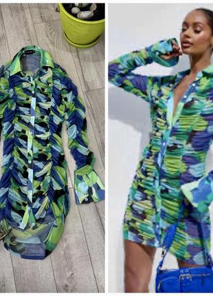 Платье сетка от prettylittlething