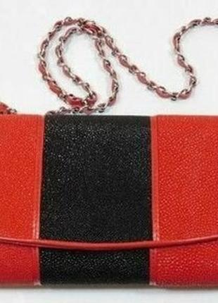 Сумка-клатч из кожи cката