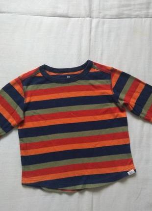 Кофта реглан лонгслив на мальчика gap 2-3 года