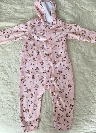 Ромпер с легким начесом