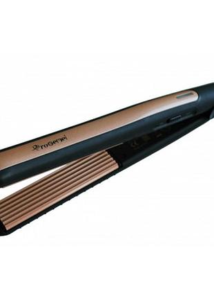 Опис плойка гофре gemei gm 2955 з турмаліновим покриттям.м+