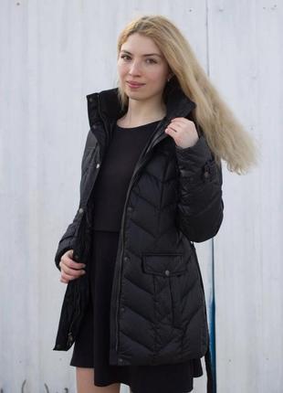 Куртка пуховик, новая, женская, подростковая, размер xs, фирма lands'end