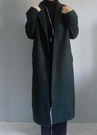 Пальто прямое длинное
