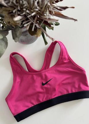 Спортивный топ nike pro classic bra (650831-618)5 фото