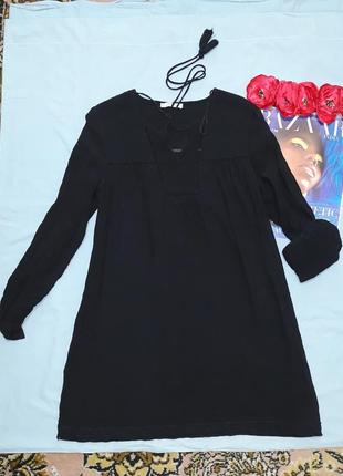 Сукня туніка розмір 42-44/8 xs бренова mango нова котон