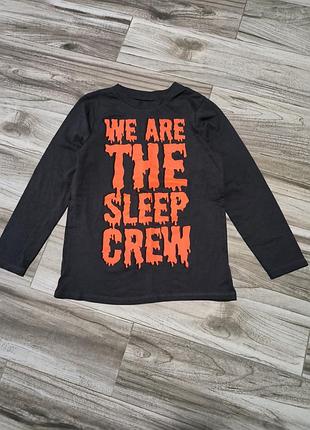 Новый лонгслив свитшот трикотажный реглан