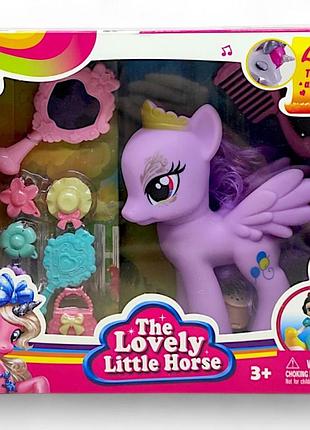 Фігурка "my little pony", аксесуари, світло, звук