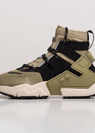 Кроссовки nike air huarache gripp olive5 фото