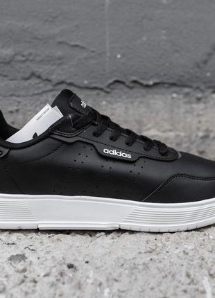 Кроссовки adidas black white 3