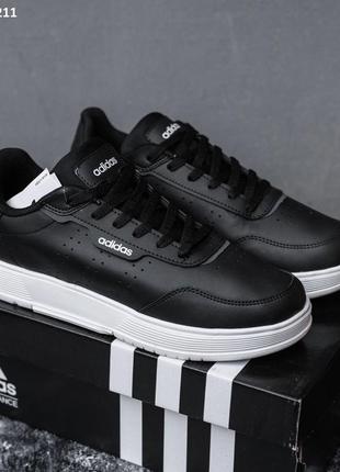Кроссовки adidas black white 2