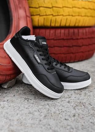 Кроссовки adidas black white 4