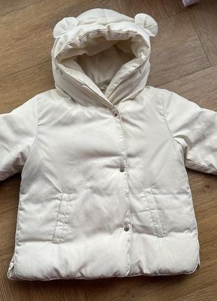 Куртка пух zara