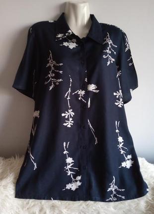 Блуза вискозовая, р. 14/xl