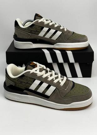 Кроссовки adidas forum exhibit low 2.0 (khaki)