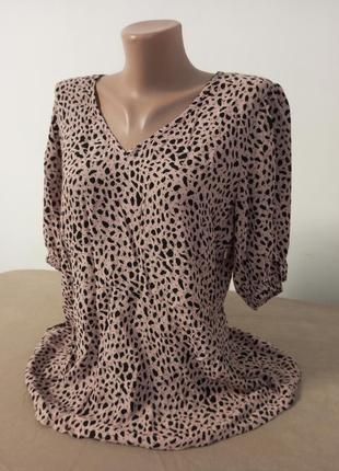 Вискозная блузка m&amp;s вискоза 100%