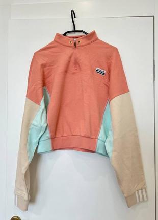 Укороченный свитшот adidas originals р. us m, u9 14