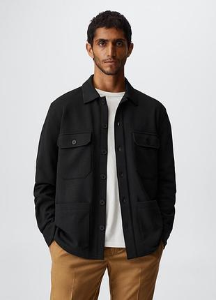 Чоловіча сорочка овершот  mango