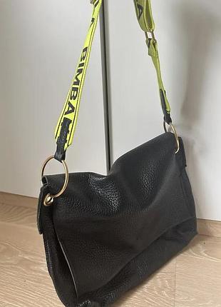 Bimba y lola сумка кожаная