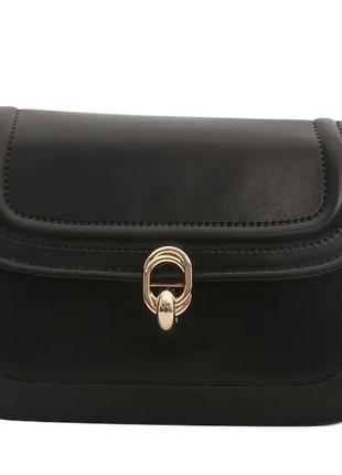 Сумка черная ретро стиль стильная