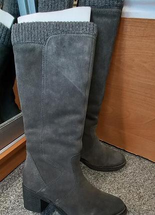 Фірмові чоботи marco tozzi чоботи, устілка 23,5