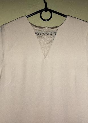 Бежева коротка сукня плаття ry low