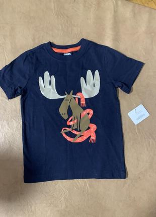 Нова футболка gymboree, розмір 3т і зростання 91-99 див.