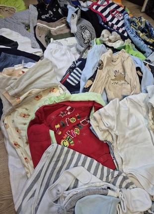 Большой мешок вещей одежды для новорожденных, от 0 до 6 месяцев