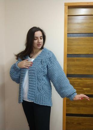 Плюшевий кардиган