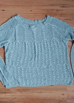 Светр вязаний з візерунком l-xl