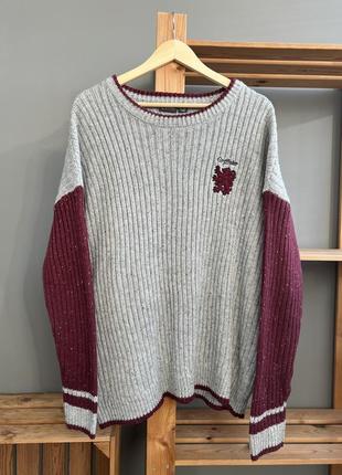 Свитер кофта primark harry potter gryfffindor Метч гарри поттер фрифиндор