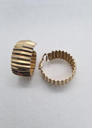 Клипсы винтажные