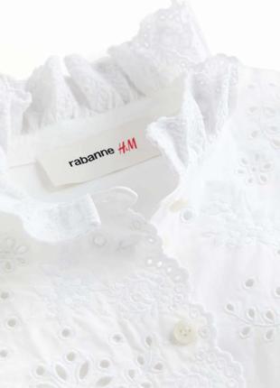 Рубашка. rabanne h&amp;m. новая.