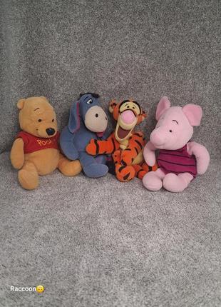 Мʼяка іграшка, дісней, віні, тигрик, віслюк, поросятко, disney