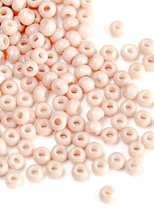 Чеський бісер preciosa № 10/0 03111 (натуральний бежевий) / 10 г