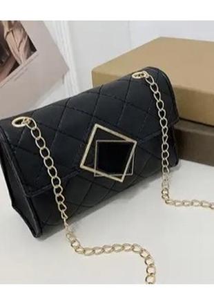 Сумочка клатч -480 грн черная