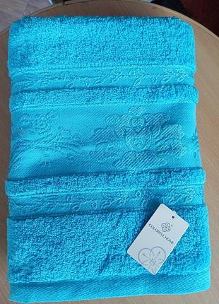 Махровий банний рушник,рушник баня 70*140