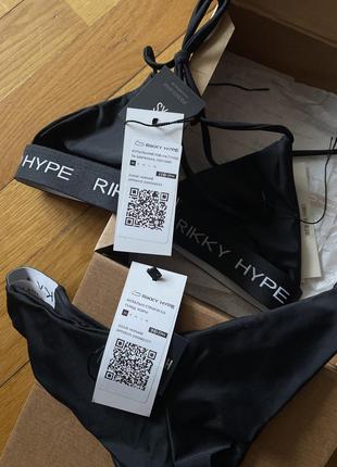 Купальник черный rikky hype2 фото