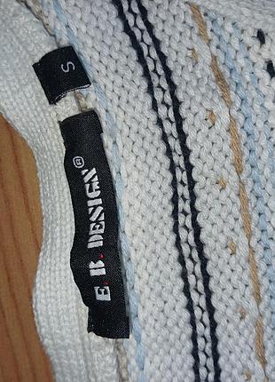 Свитер с узором e.b.design s-m оверсайз 4