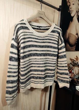 Свитер коттон в полоску