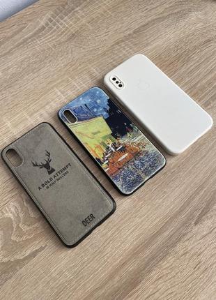 Силиконовый чехол для iphone айфон x 10 xs