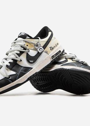 Мужские кроссовки nike sb dunk low beige black 40-41-42-43-44-45