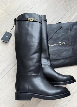 Чоботи жокейські  massimo dutti