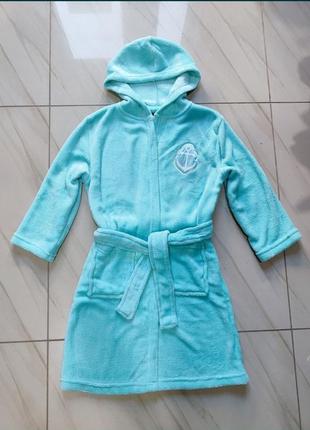 Халат махровий 5 6 9 10 років 110 116 134 140