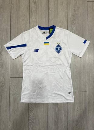 Футбольная футболка динамо киев new balance белая футбольная форма dynamo kyiv яголочко